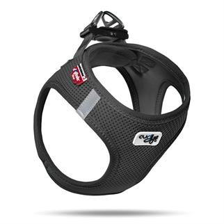 Curli Vest Harness Air-Mesh Dog Breast Station Black