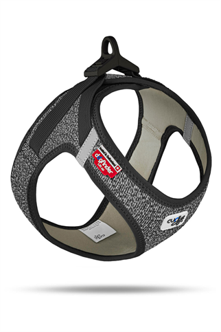 Curli Vest Harness Merino Curli Clasp Black 