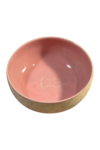 Feza Seramik Köpek Mama Kasesi- Pemde Slash