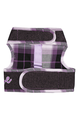 BonChicBonCoco Çift Taraflı Love Köpek Gezdirme Yeleği Lila