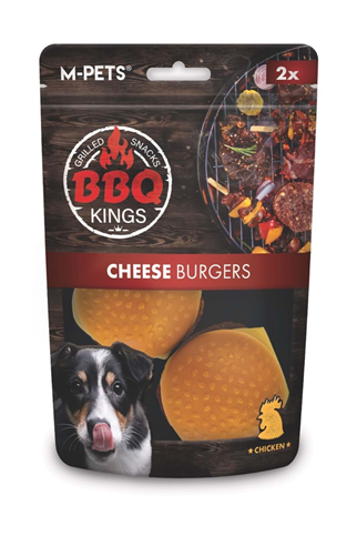 M-PETS BBQ KINGS CHEESE BURGERS CHICKEN ÖDÜL 130GR