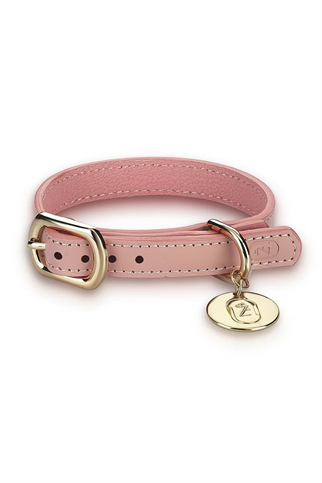 Zoe Pet Atelier Boyun Tasması - Pudra Pembe