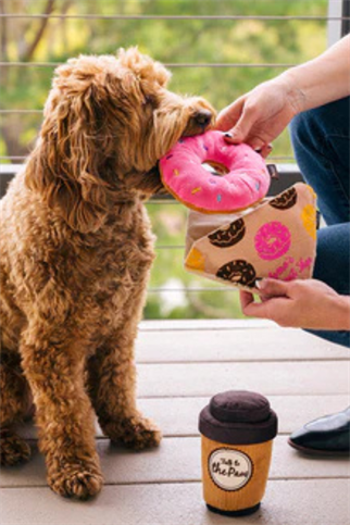 Play San Francisco Doughboy Donut Köpek Oyuncağı