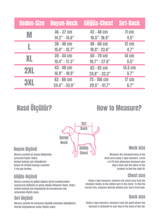 Jarek Harness H tipi Köpek Göğüs Tasması Siyah 