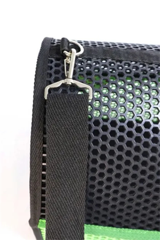 Migno Flybag Voyager Fileli Model Kedi Köpek Taşıma Çantaları - Yeşil-Siyah