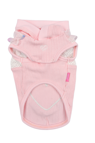 Pinkaholic New York Tiana Kapüşonlu Köpek Sweat Pembe 