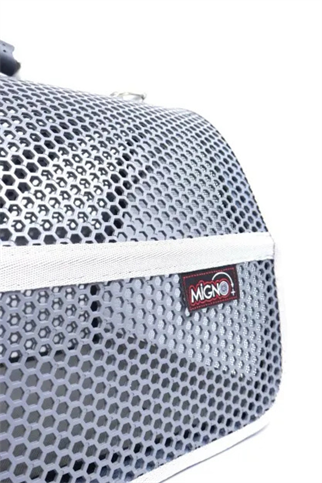 Migno Flybag Voyager Fileli Model Kedi Köpek Taşıma Çantaları - Gri