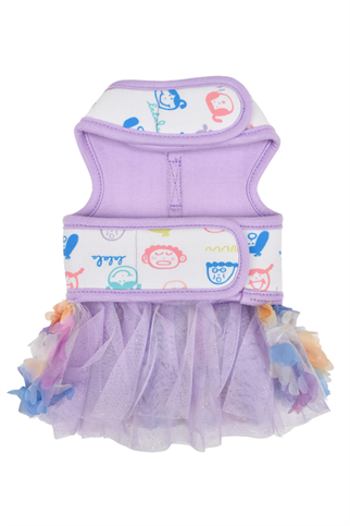 Pinkaholic New York Berthe Elbise Göğüs Tasması Mor