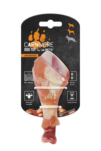 M-PETS CARNIVORE DOG TOY DRUMSTICK PASTIRMA AROMALI
