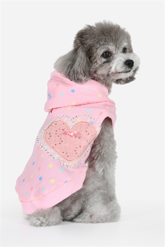 Pinkaholic New York Cerys Kolsuz Kapüşonlu T-shirt Pembe 