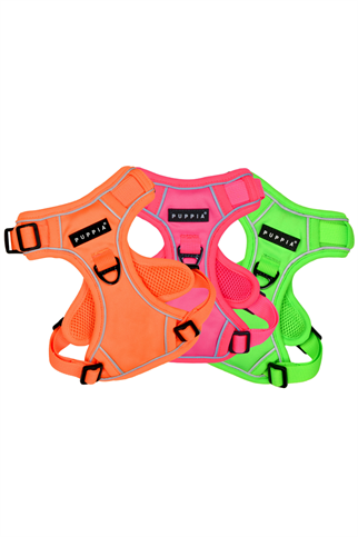 Puppia Neon Harness H Göğüs Tasması Turuncu 