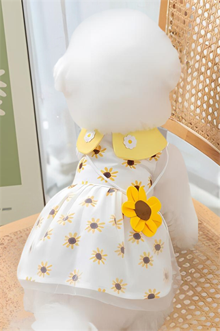 DolcePets - Ayçiçeği Köpek Elbise