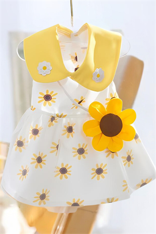 DolcePets - Ayçiçeği Köpek Elbise