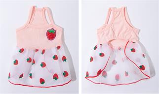 DolcePets - Çilek Köpek Elbise