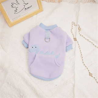 DolcePets Dinazor Köpek Sweatshirt Mor