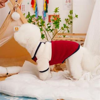 DolcePets Köpek Polar Ceketi Bordo