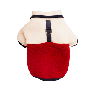 DolcePets Köpek Polar Ceketi Bordo