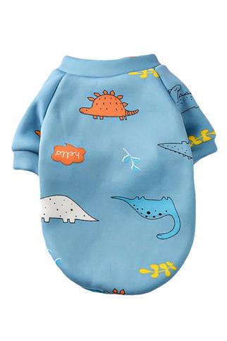 DolcePets Sky Blue T-shirt - Mavi Köpek Tişört