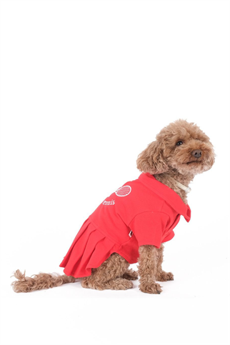 Doredog Kırmızı Tenisçi Elbise 