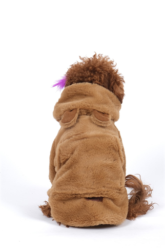 Doredog Taba Rengi Peluş Mont