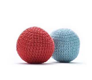 du2 Oyuncak Top - Mavi & Kırmızı