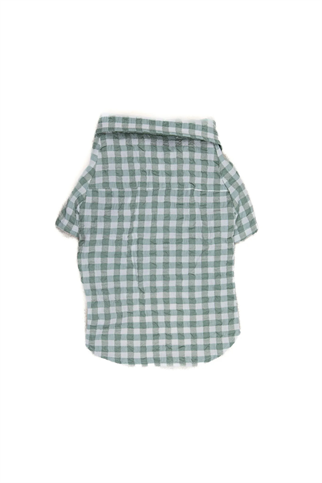 Goodboi Pötikareli Mint Gofre Gömlek