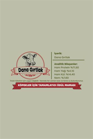Hoofal Köpek Ödül Maması Dana Gırtlak