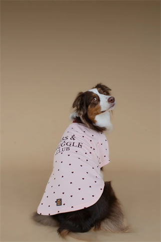 Asky&Erd Kiss & Snuggle Club Sweatshirt | Rose Mist