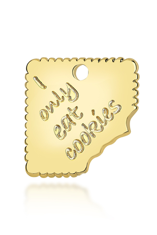 I Only Eat Cookies Charm Tasma Aksesuarı