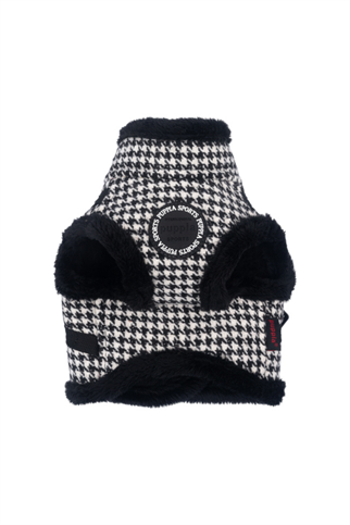 Puppia Chic Hound Harness V Köpek Göğüs Tasması Siyah