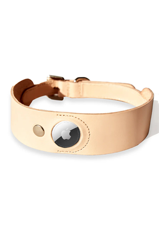 Du2 Deri Boyun Tasması - Apple AirTag Uyumlu 