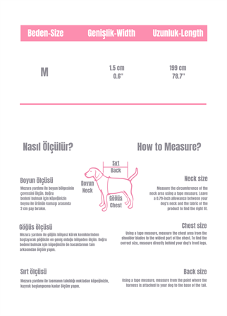 Pinkaholic New York Mila Lead Gezdirme Tasması Bej 