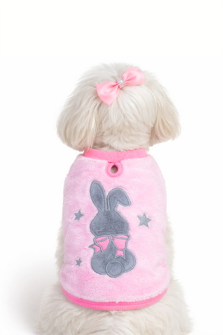 Gedyco Bunny Peluş Köpek Kazak Pembe