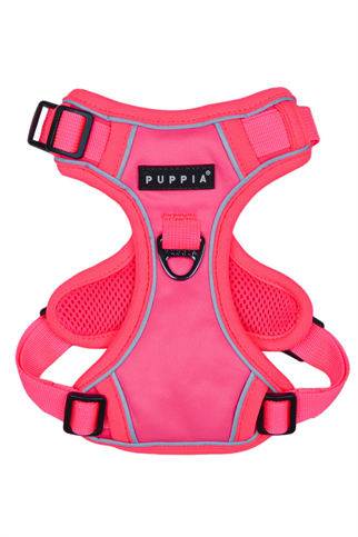 Puppia Neon Harness H Göğüs Tasması Pembe