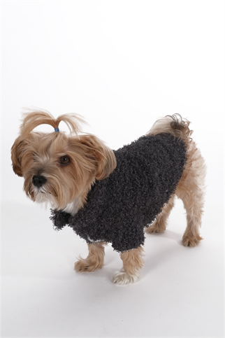 Doredog Kıvırcık Peluş Gri