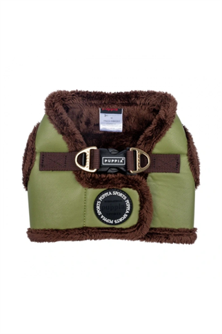 Puppia Wynter Harness B Köpek Göğüs Tasması - Zeytin Yeşili
