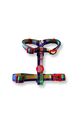 Fluffy Buddies Indigo H tipi Göğüs Tasması Medium 