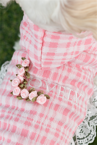 Pinkaholic New York Alyse Kapüşonlu Köpek Sweat Pembe