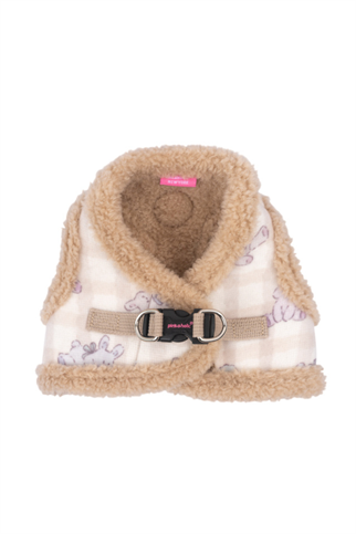 Puppia Bronwen Vest Harness Köpek Göğüs Tasması Bej 