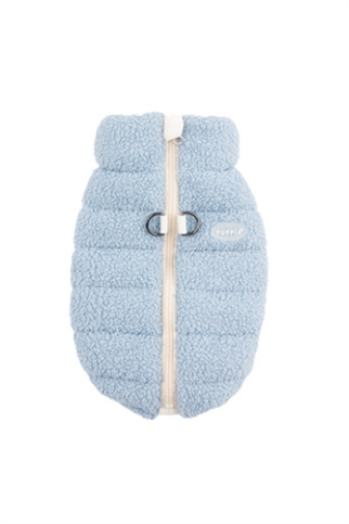 Puppia Cabin Polar Yelekli Göğüs Tasması - Açık Mavi