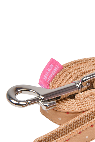 Pinkaholic New York Mila Lead Gezdirme Tasması Bej 