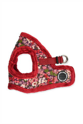 Puppia Gianni Şarap Kırmızısı Köpek Göğüs Tasması