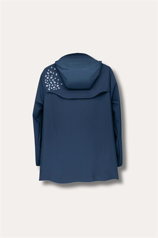 Askyx Human Seattle Raincoat | Indigo Storm
