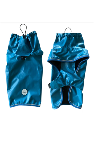 Fluffy Buddies Mavi Yağmurluk