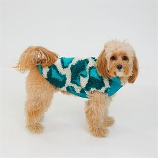 Godoist Fleece Series Muflon Köpek Montu - Monkey Fleece Turquoise