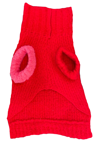 Hole Red (New) Köpek Kazağı