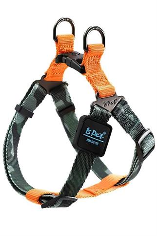 Ispet Camouflage Step in Köpek Göğüs Tasması