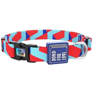 Ispet Mavi Zigzag Köpek Boyun Tasması