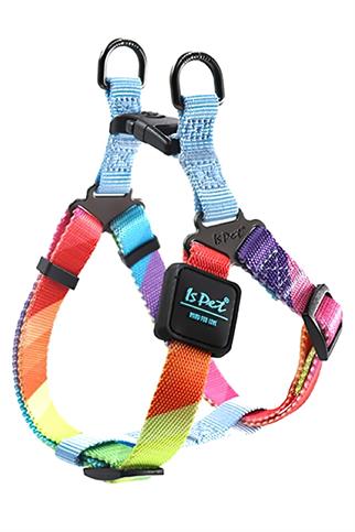 Ispet Rainbow Step in Köpek Göğüs Tasması