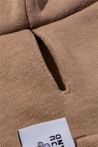 Kajuland Maura Köpek Hoodie Sütlü Kahve 